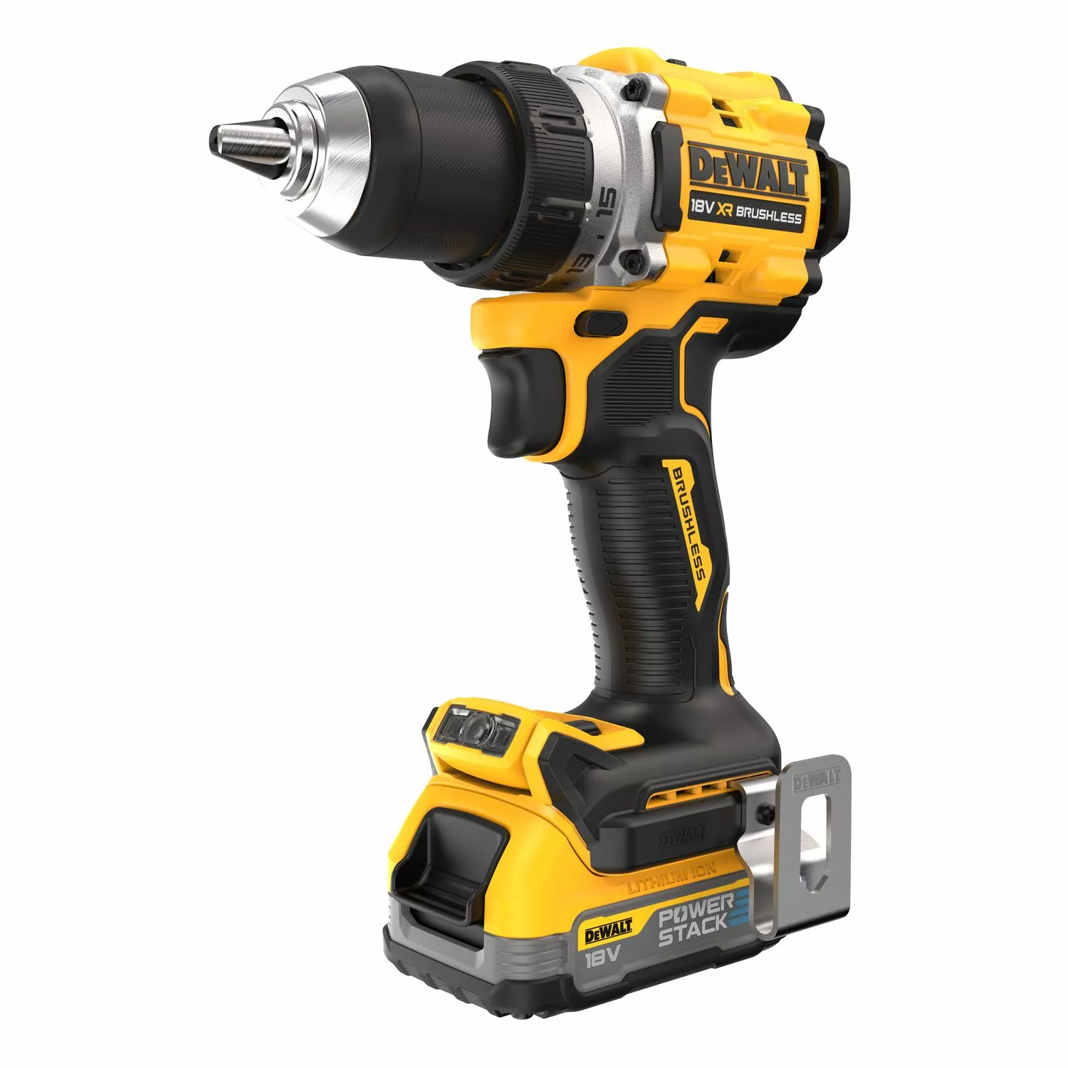 DeWALT DCD800E2T-QW 18V XR Li-ion Accu klopboormachine set (2x PowerStack) in TSTAK koffer