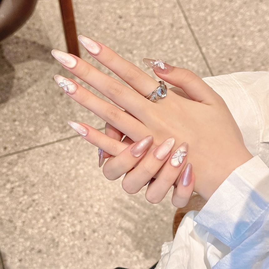 eovda - Butterfly Cat Eye Press On Nail