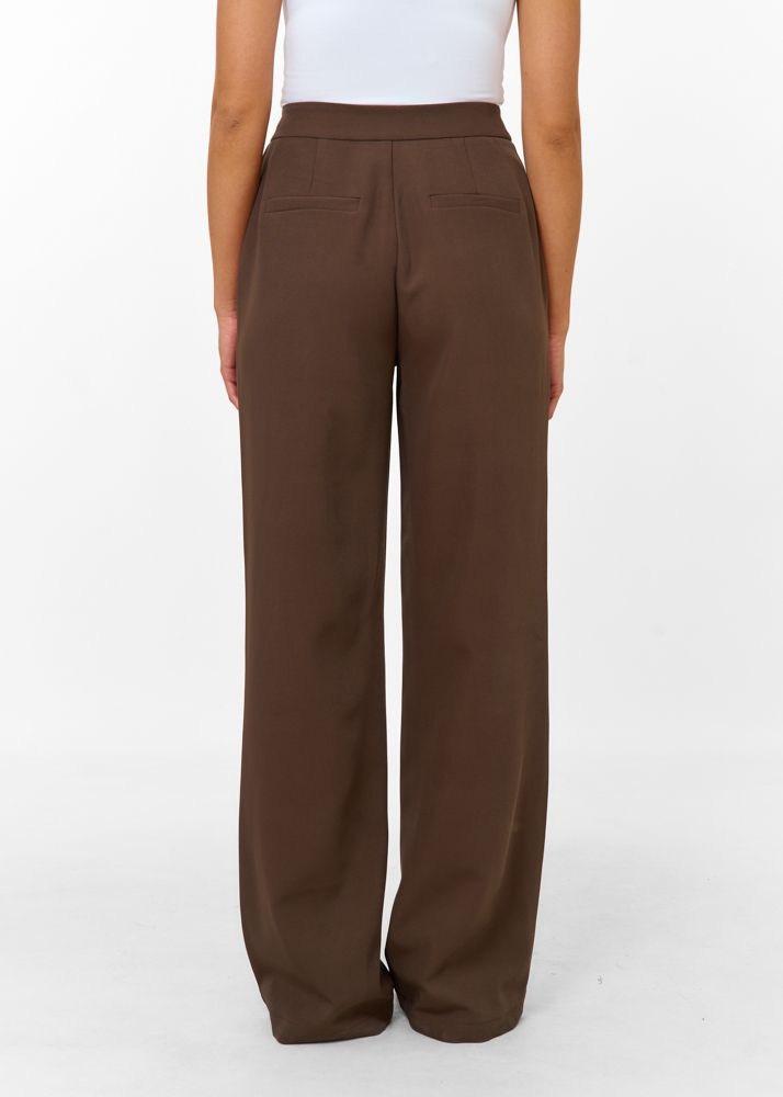 Audrey pantalon choco bruin