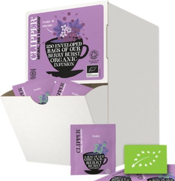 Clipper Tea - Organic Berry Burst Infusion - 250 zakjes