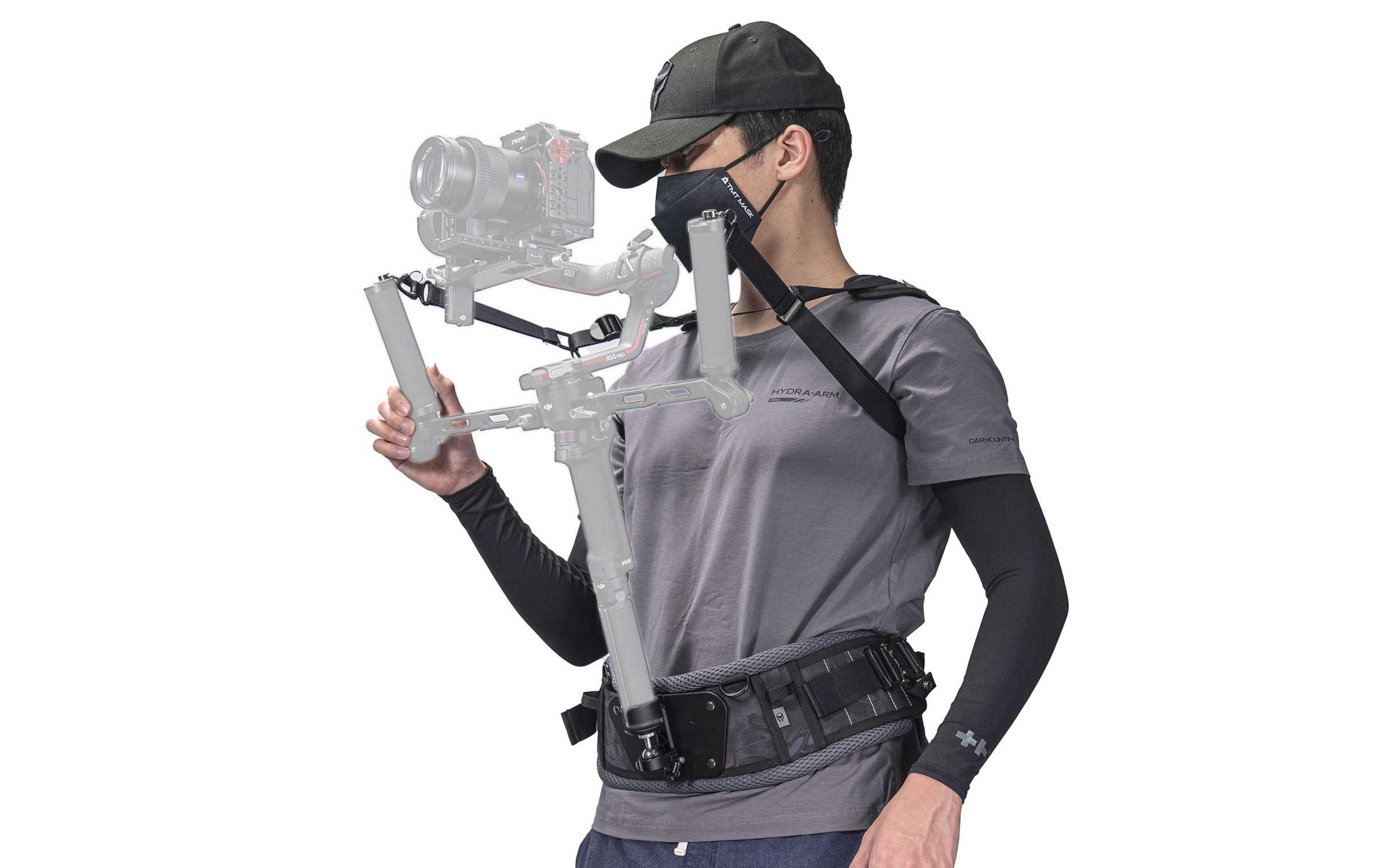 Lightweight Gimbal Support Vest<br>Leichte Gimbal-Support-Weste zur Unterstützung kleinerer Handheld-Gimbals für längere Zeiträume