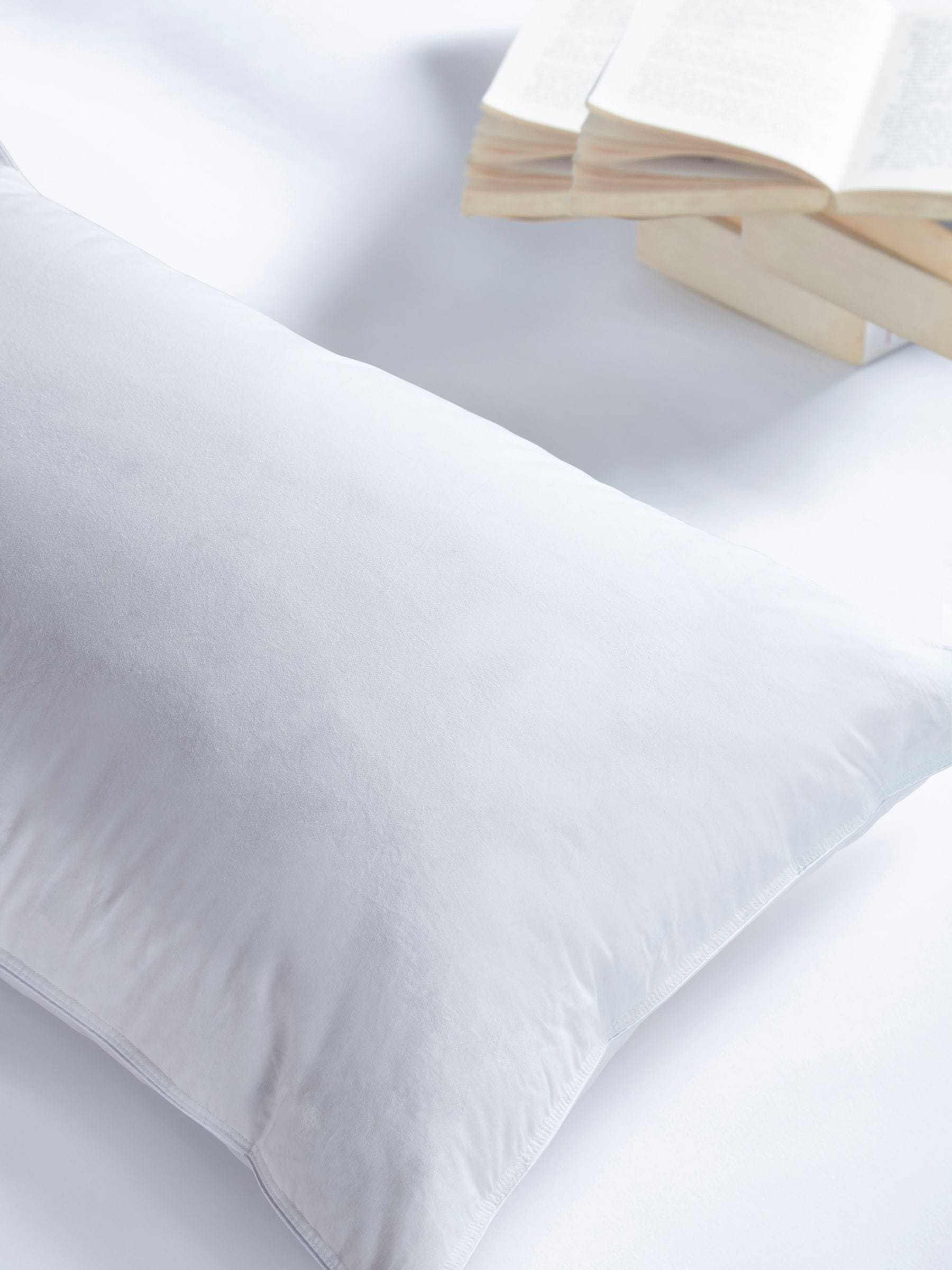 Collection Luxe Duck Down & Feather 100% Cotton Support Pillow