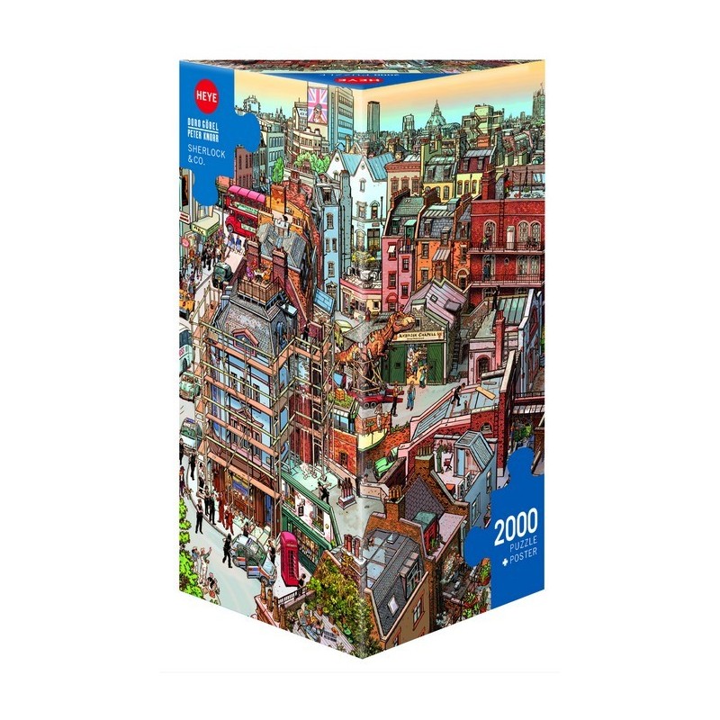 Puzzle 2000 pièces - Sherlock and co