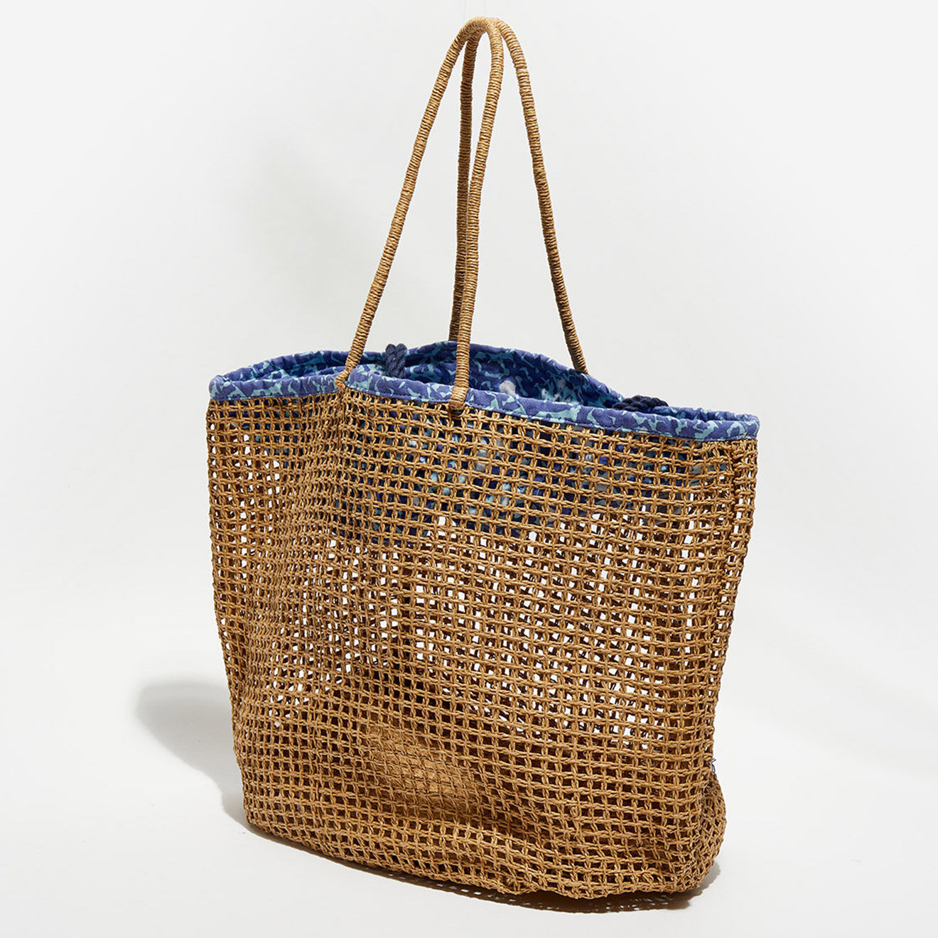 Bellerose Sac cabas en Raphia Eice natural - 53x37x22 cm