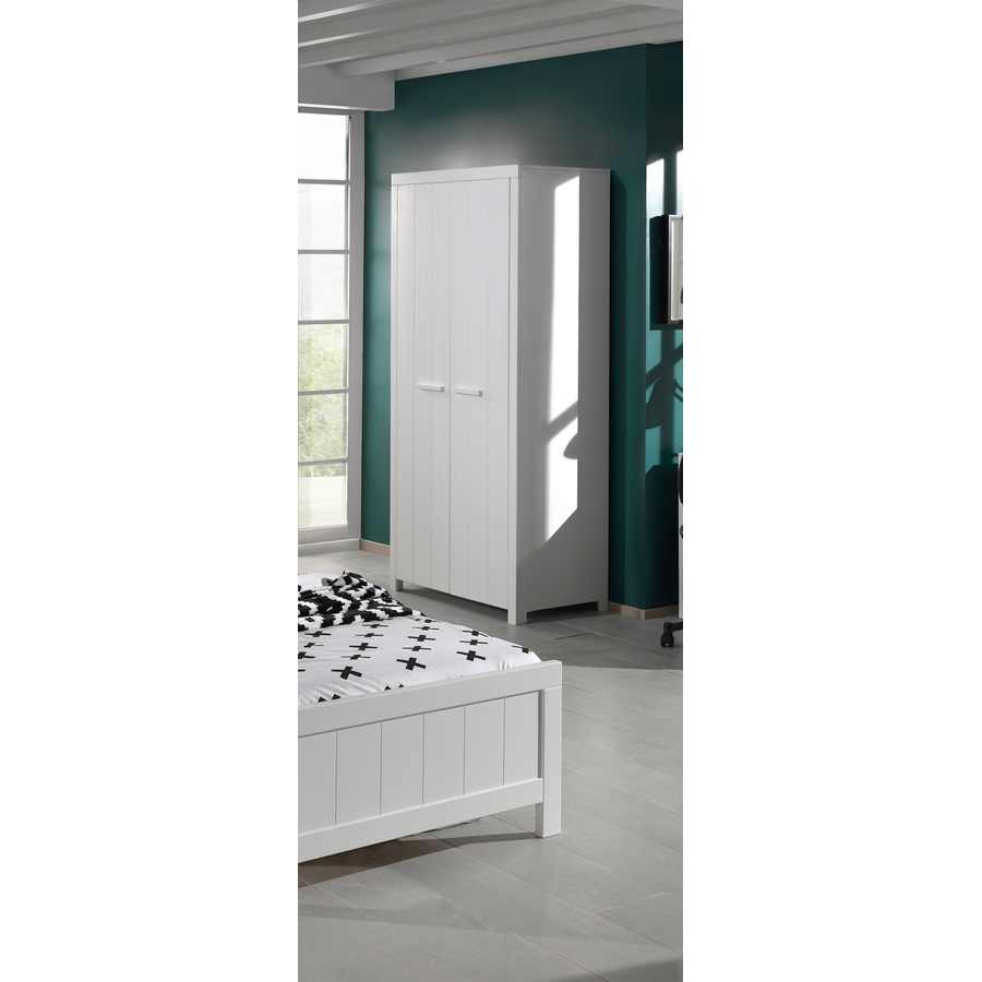 VIPACK Kleiderschrank Erik 2-türig