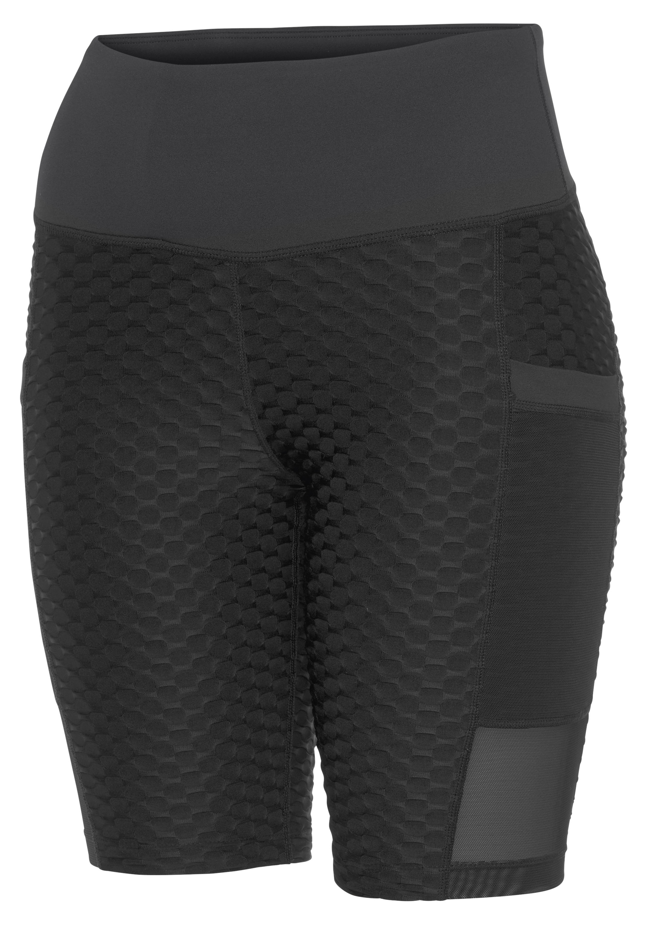 Vivance active Radlerhose  mit Wabendesgin und zwei Taschen