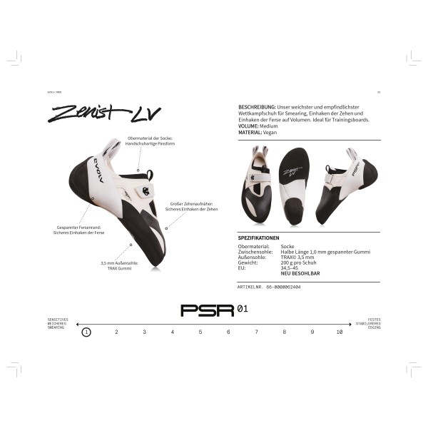 Evolv - Zenist LV - Chaussons d'escalade