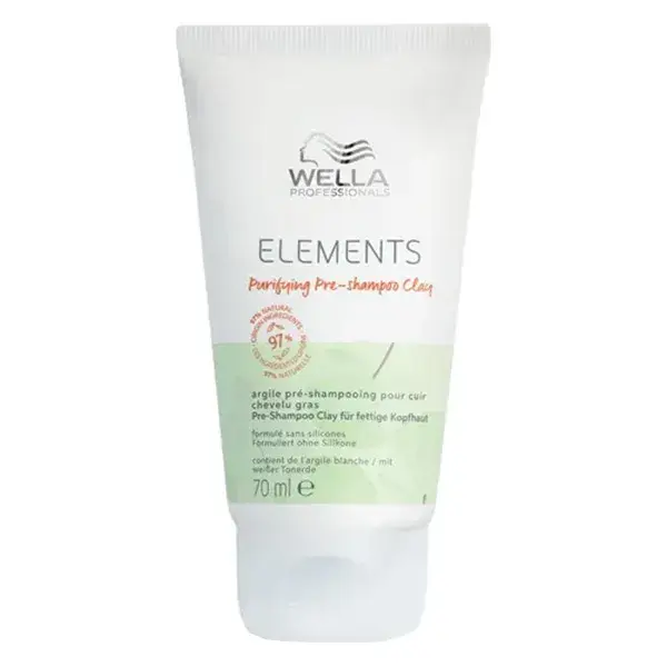 Pré-shampoo Wella Professionals Elements Purifying Clay 70ml