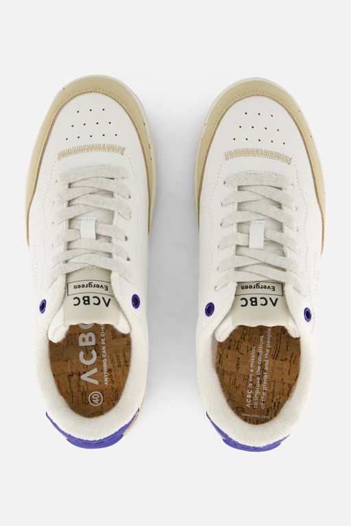 ACBC Evergreen Retro Sneakers wit Vegan