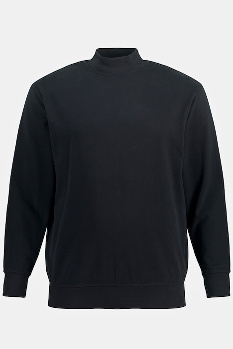 Sweatshirt, kurzer Rollkragen