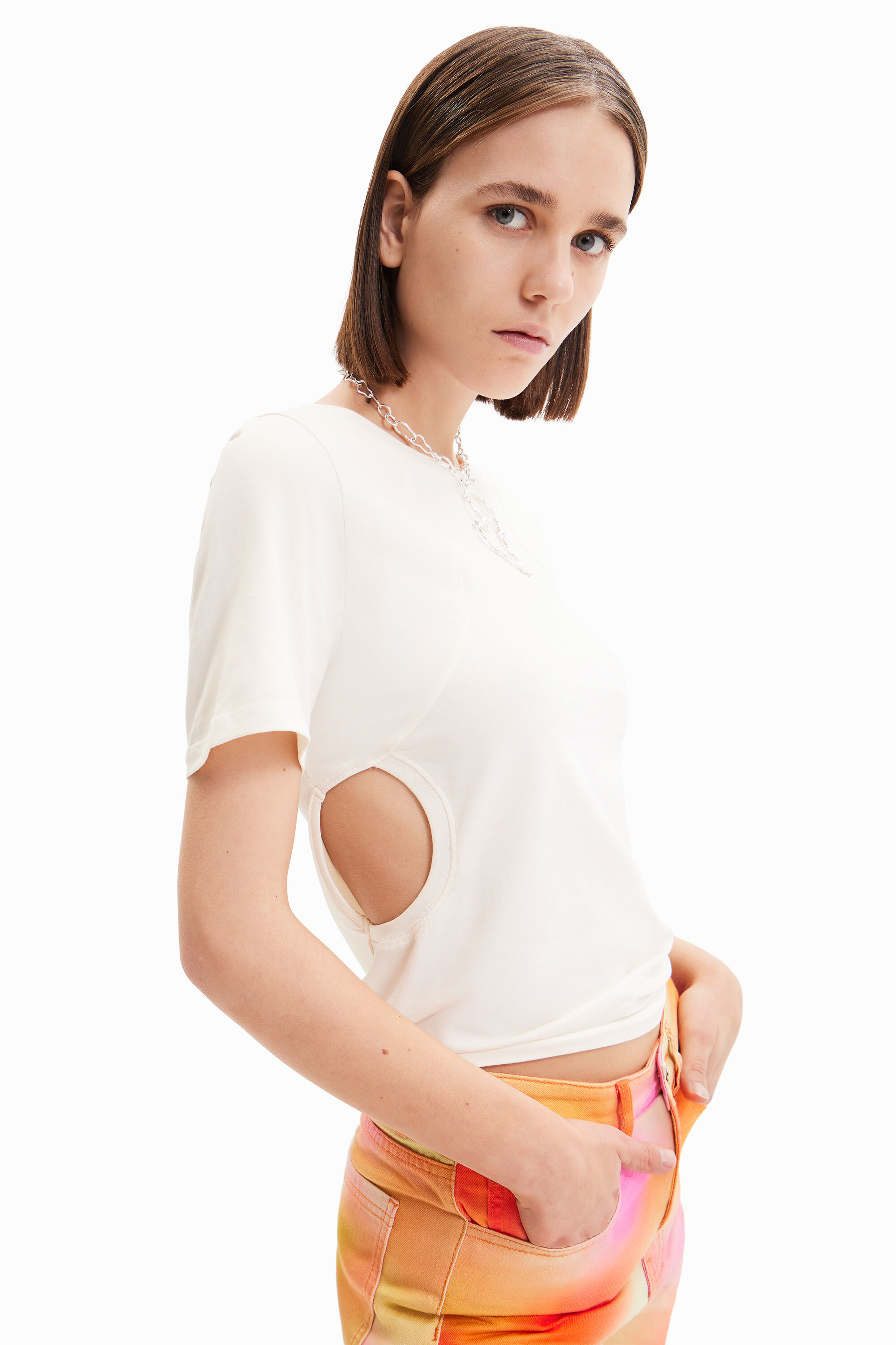 T-shirt découpes Maitrepierre
