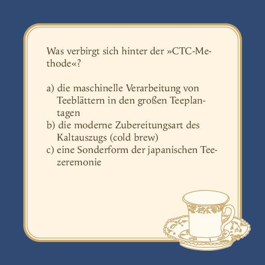 Das Tee-Quiz