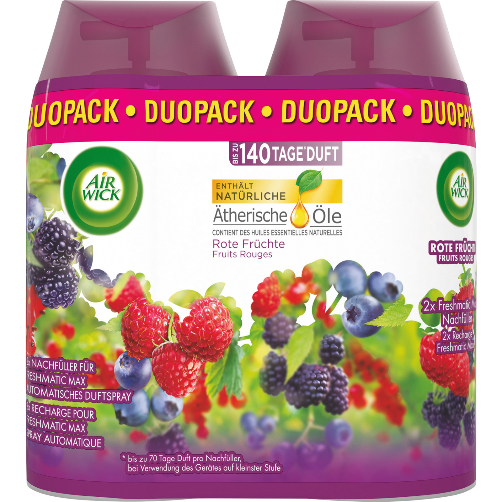 Airwick Fresh M Ref Rote Früchte 2x250ml