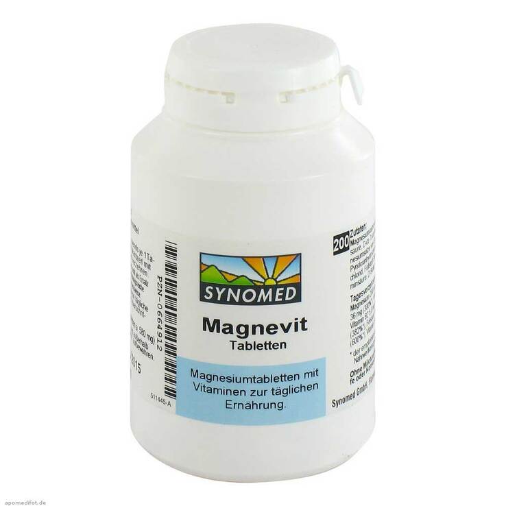 Magnevit Synomed Tabletten, 200 St