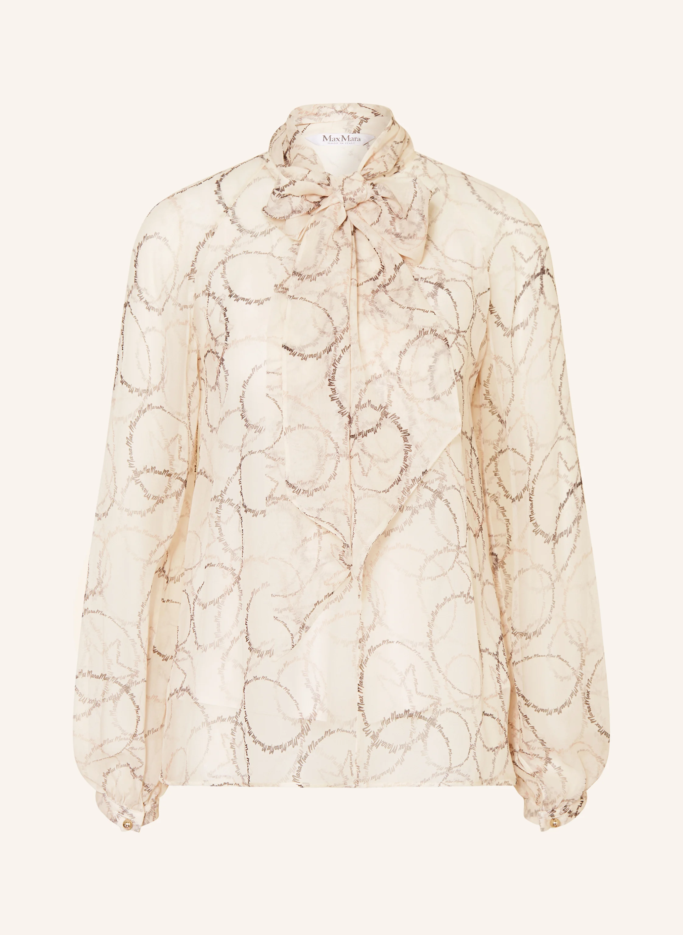 Max Mara Schluppenbluse FAENZA aus Seide