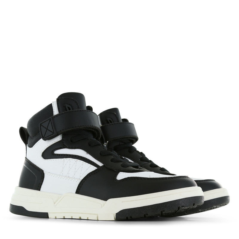 Shoesme schwarz und weiß Sneaker