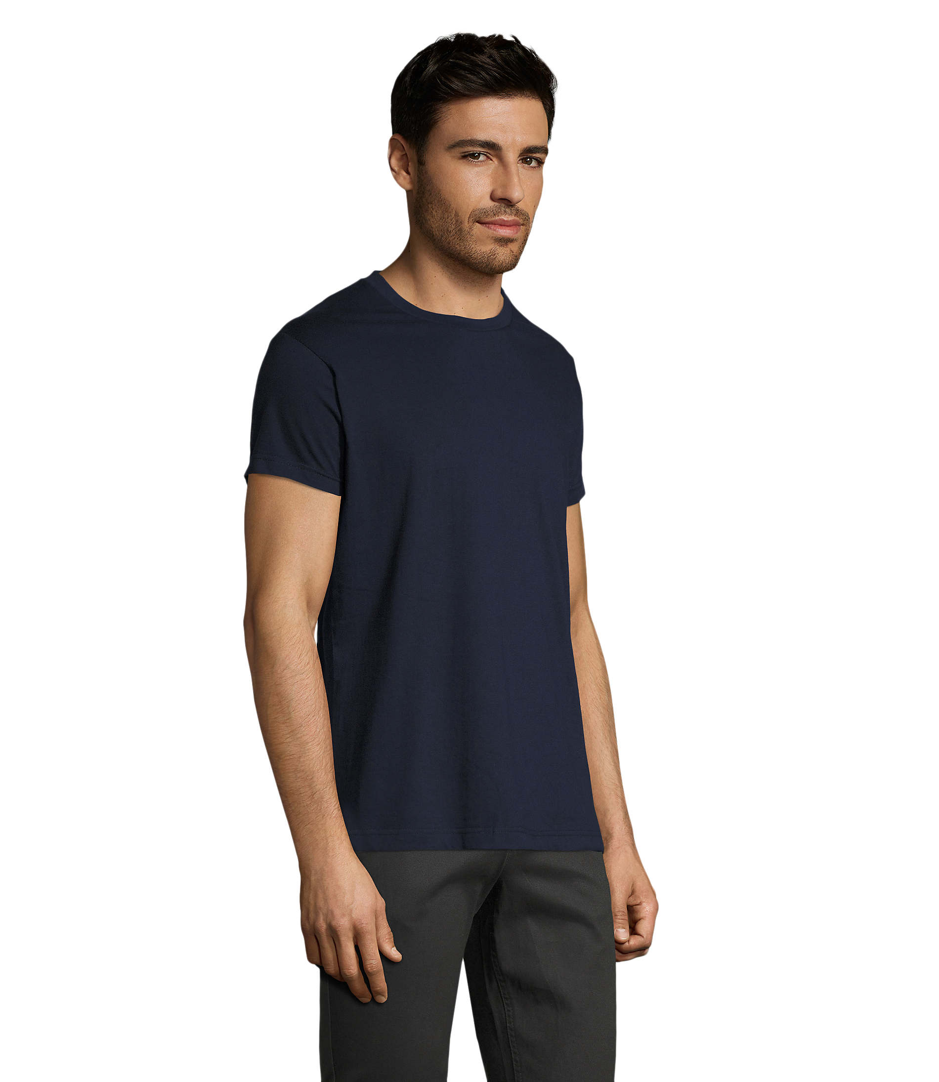 Camiseta Sols Imperial Fit com gola redonda