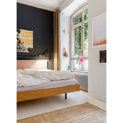 Bett Unidorm Puder, 140 × 200 cm