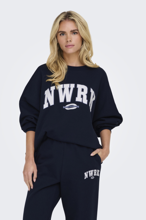 Only blauwe dames sweater