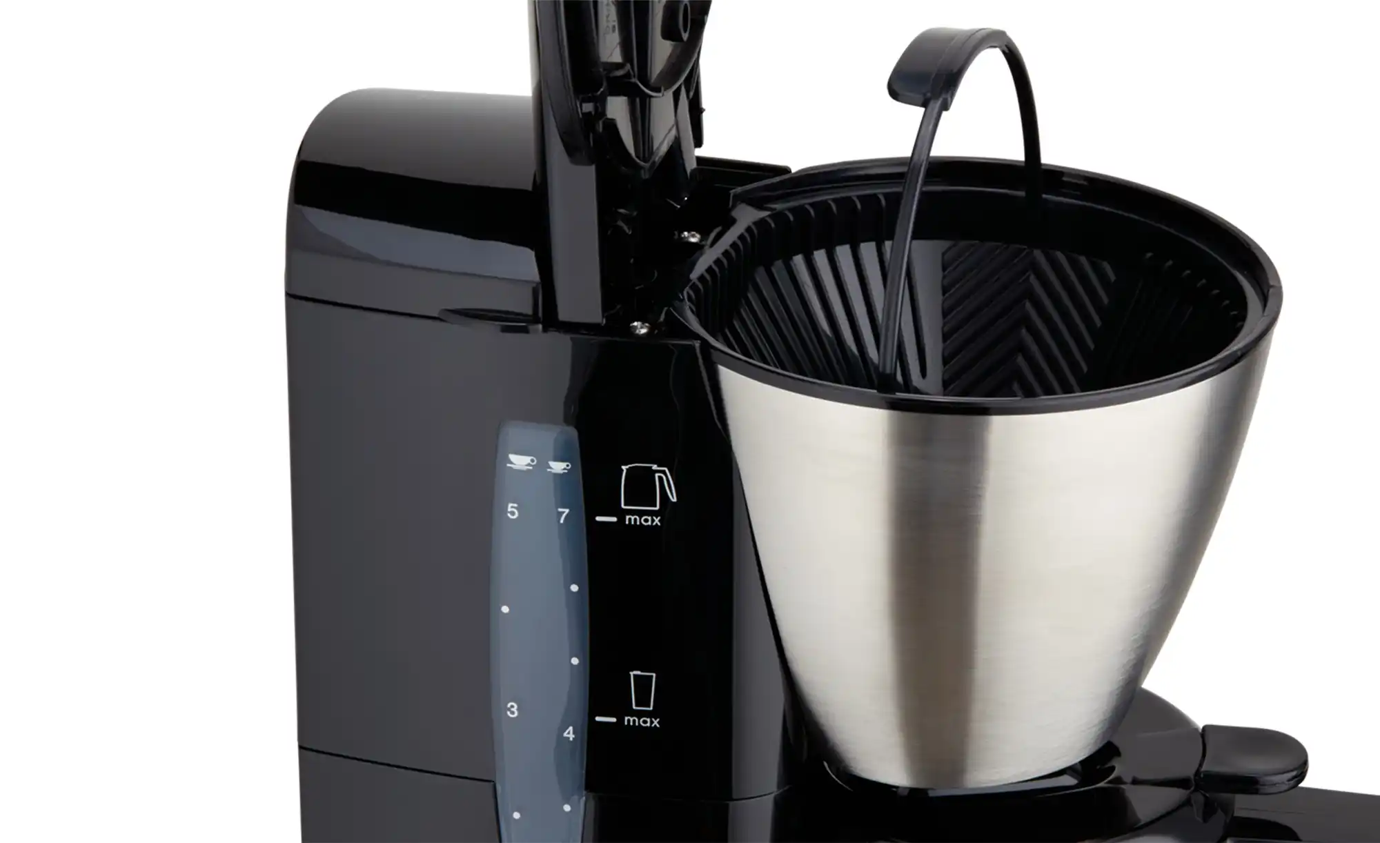 Melitta Thermo-Kaffeeautomat M728 bk SST Single5 Therm und Becher