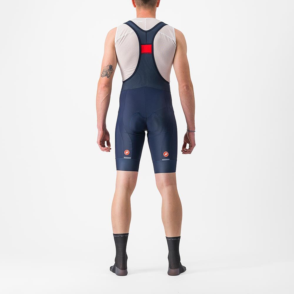 Castelli Entrata 2 Fietsbroek Kort Blauw Heren