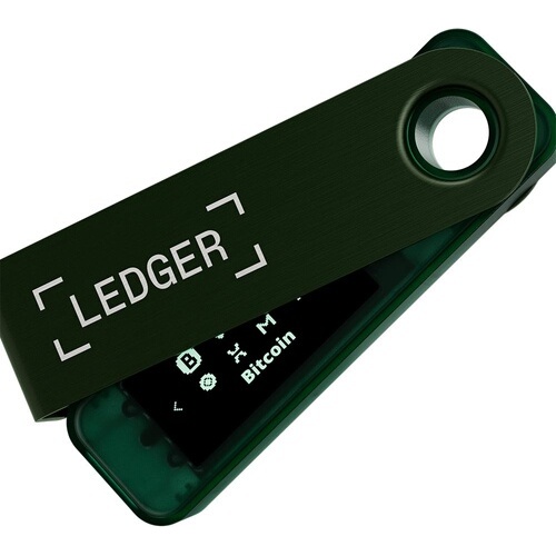Cryptowallet Ledger Ledger Nano S Plus Vert emeraude