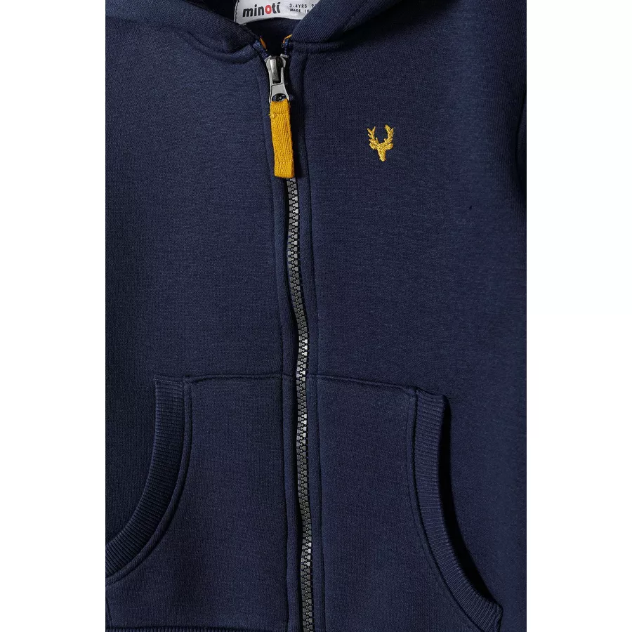 MINOTI Sweatjacke Dunkelblau