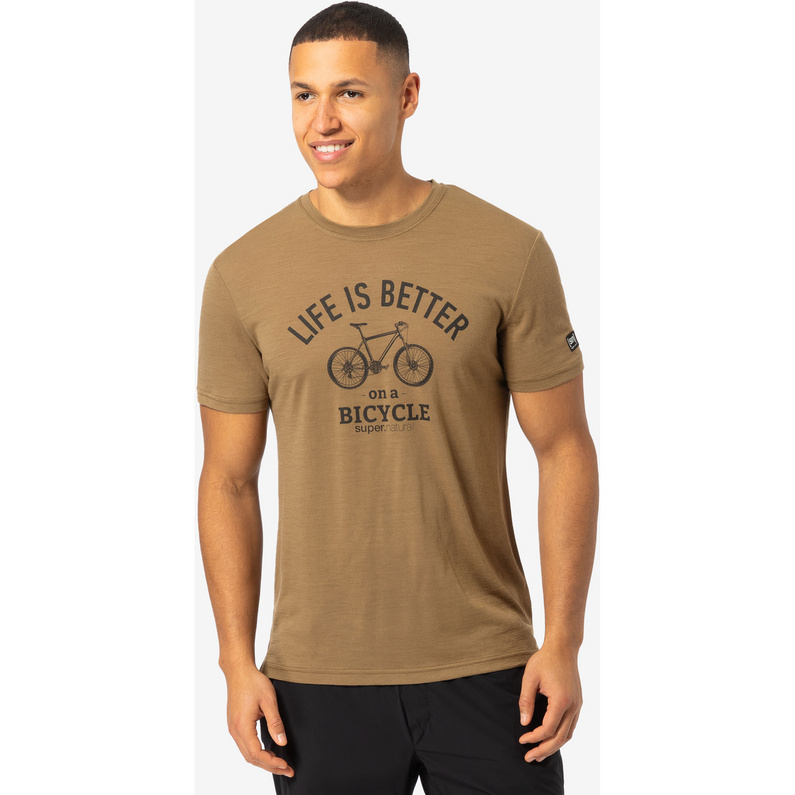 Super.Natural Herren Better Bike T-Shirt