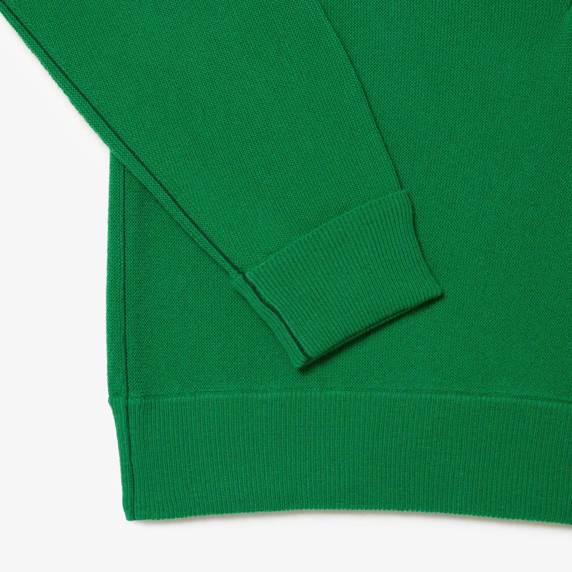 Herren LACOSTE Pullover aus Wolle mit Rundhals Pullover - Grün - Lacoste - Herren