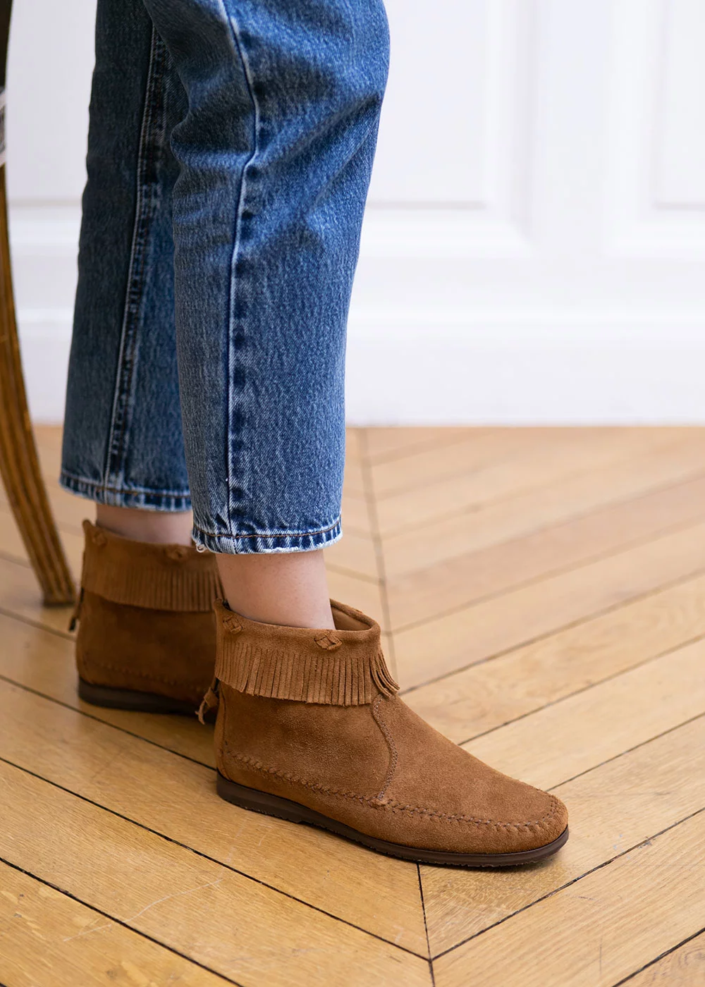 BOOTS KILTIE BOOTE VELOURS GOLD
