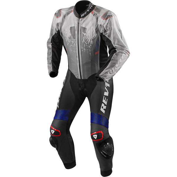 Rev'it - Veste pluie Trackmaster H2O Transparent / Noir