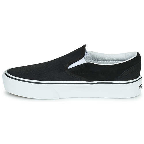 Vans - Classic Slip-On Platform - Noir / Blanc