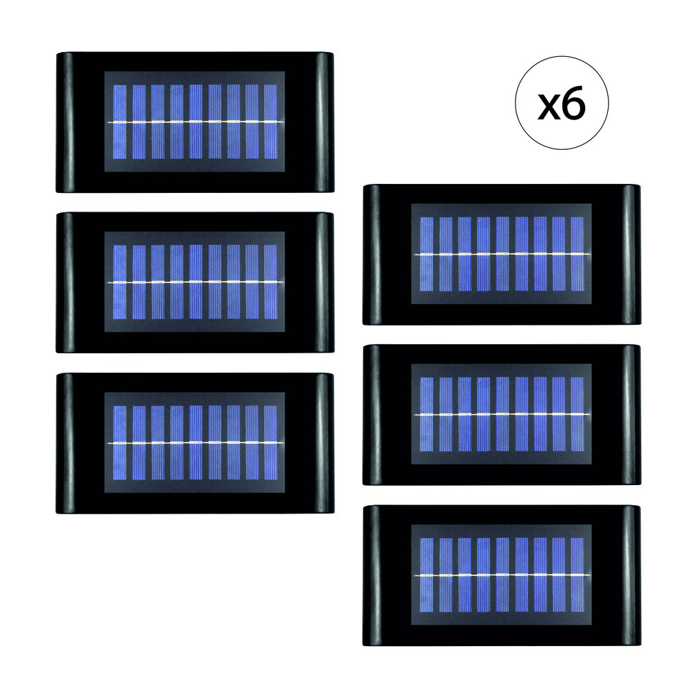 Solar up n down - pack de 6 lampes
