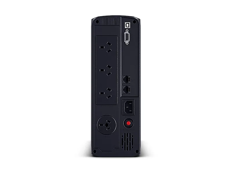 CyberPower Value Pro VP1200ELCD - UPS - AC 230 V - 720 Watt - 1200 VA - 1-faset - 7.2 At - RS-232, USB - output-stikforbindelser: 4 - sort