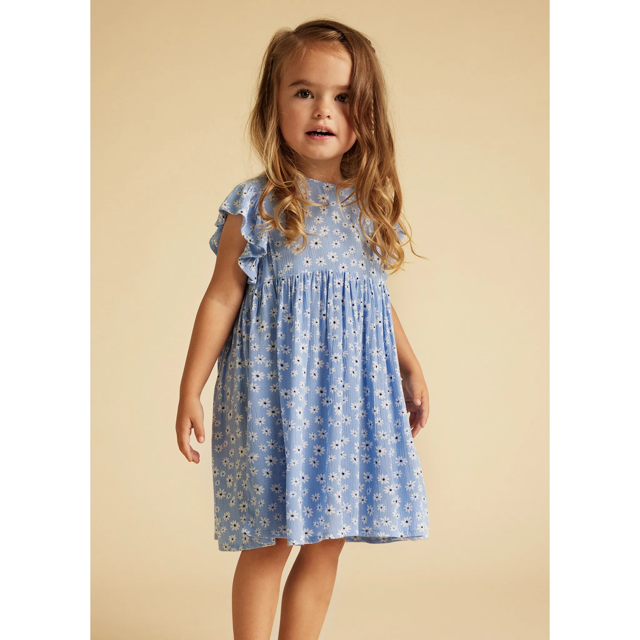 Creamie Robe Crêpe Fleurs 2-6ans