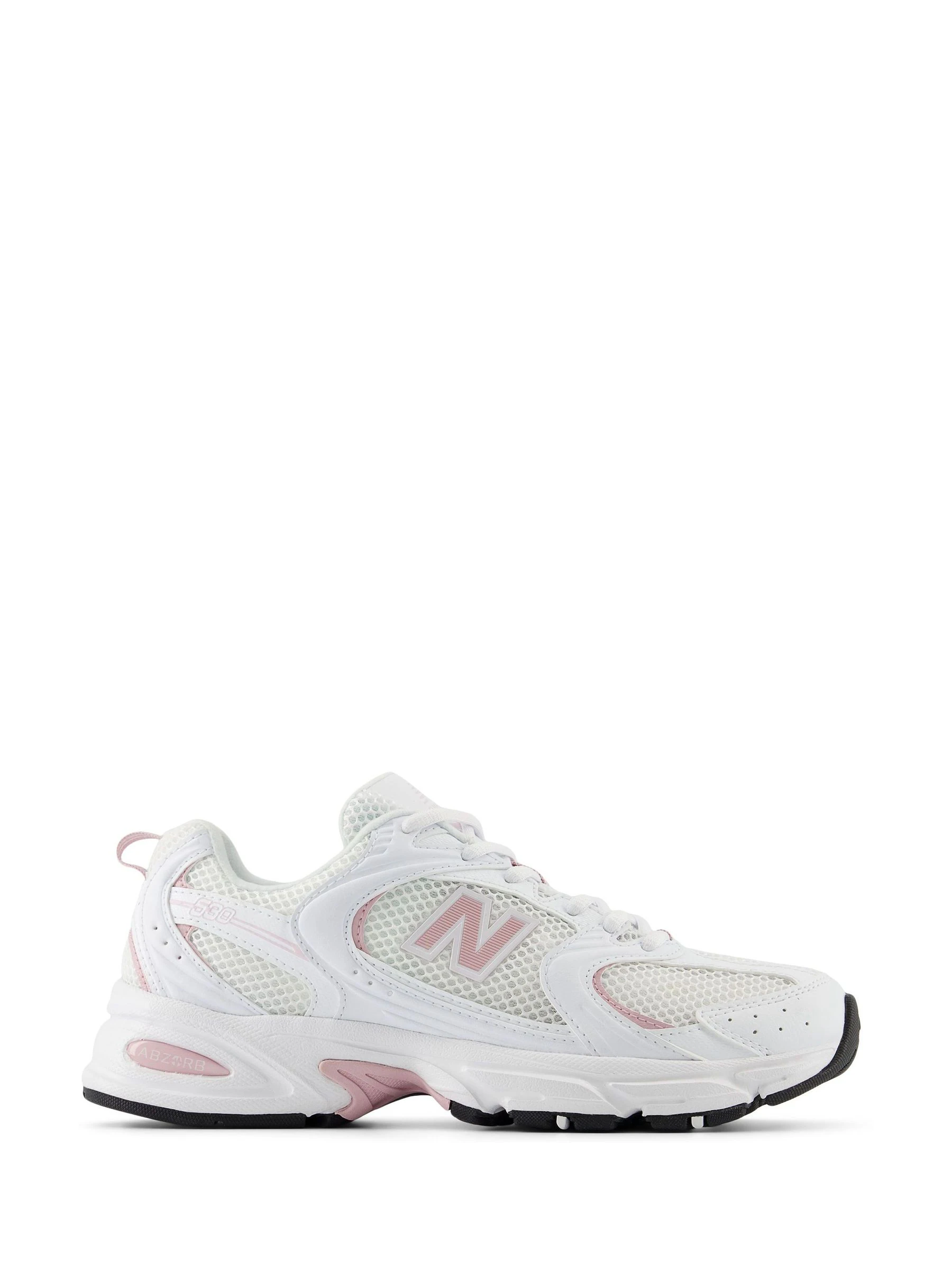 Wit/roze - New Balance 530 damessneakers