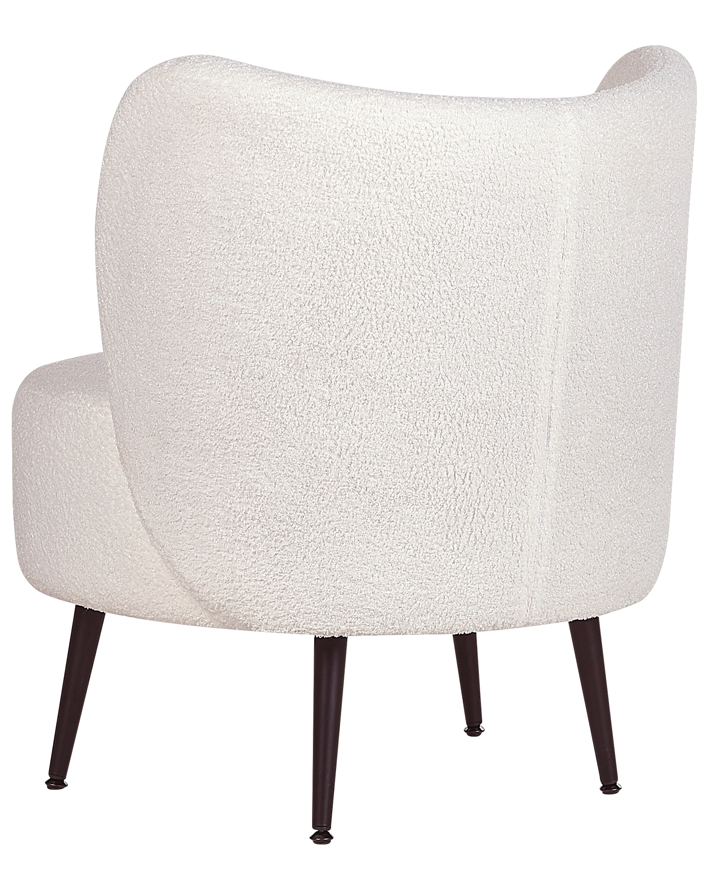 Fauteuil OTSBY Bouclé Gebroken wit