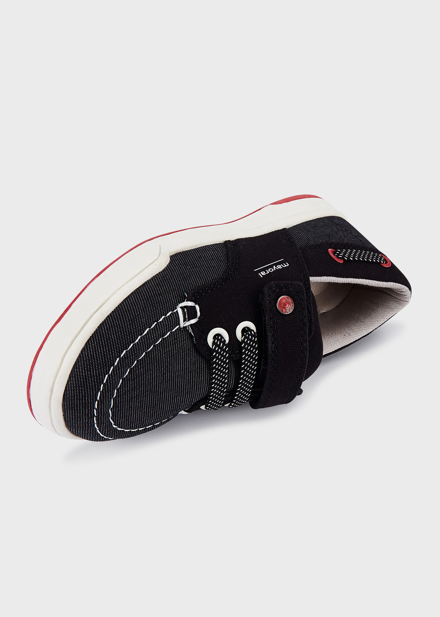 Estilo náutico com fecho de velcro para meninos
