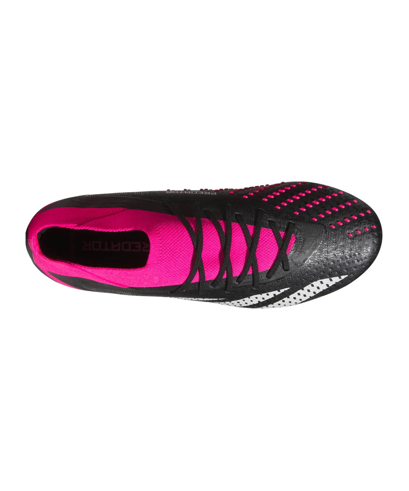 adidas Predator Accuracy.1 FG Own Your Football Schwarz Weiss Pink