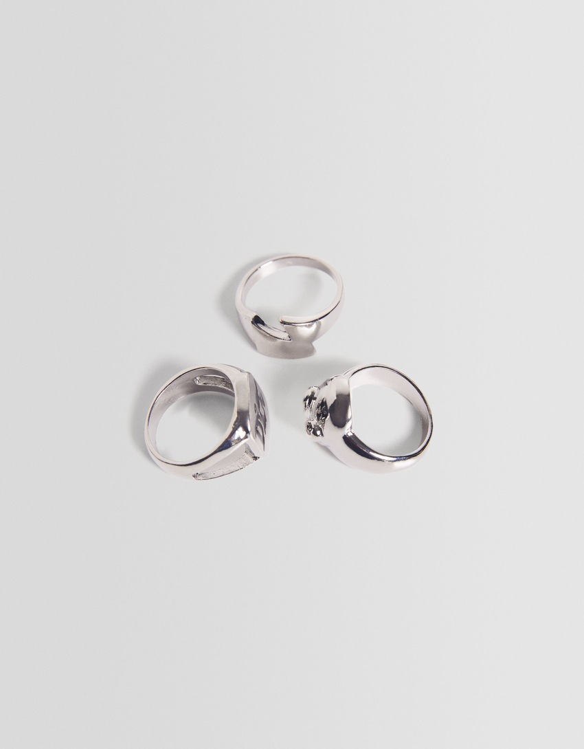 Conjunto de 3 anéis