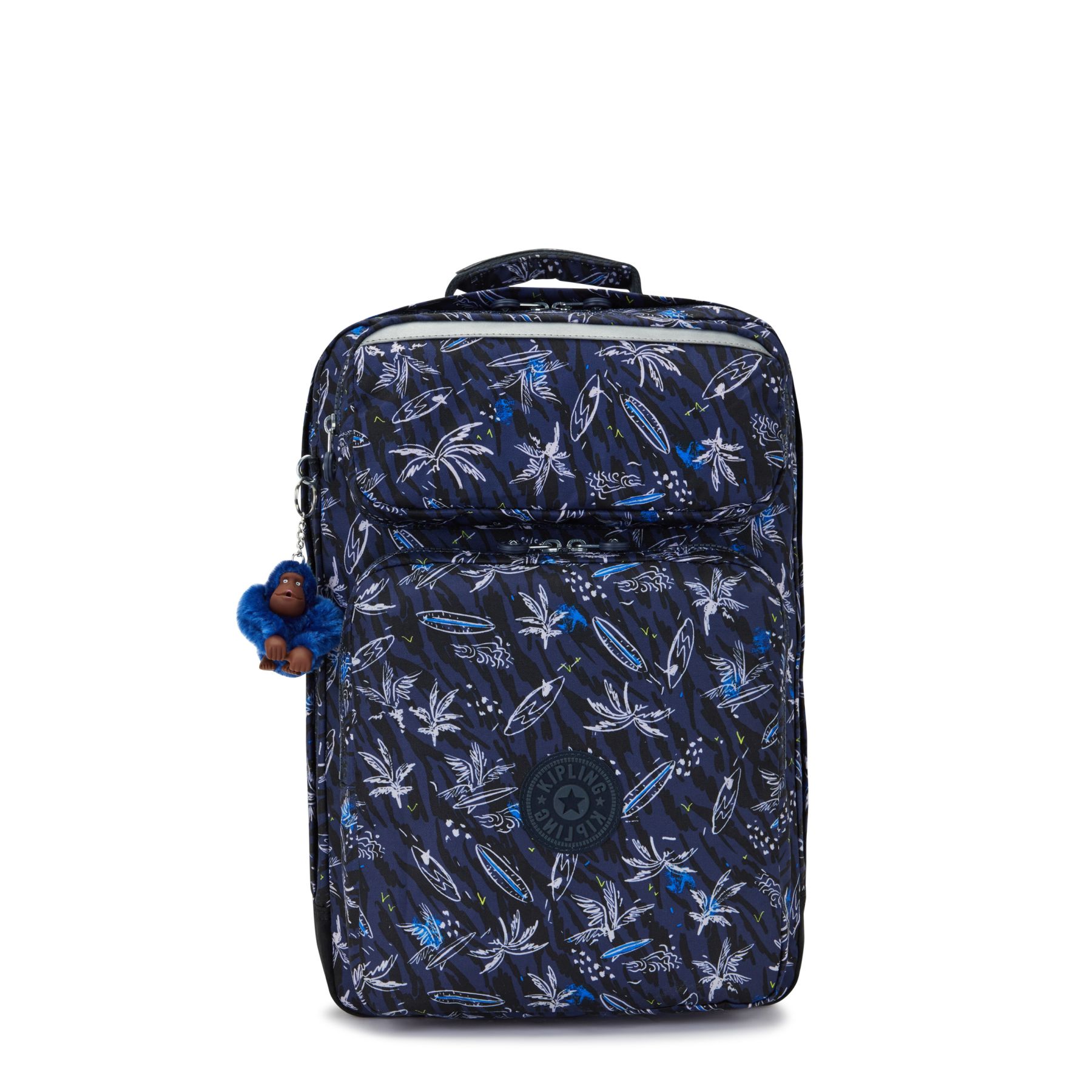 SCOTTY Grand Sac à Dos avec Housse pour Ordinateur Portable - Surf Sea Print