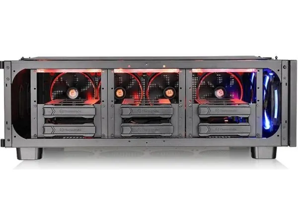 Thermaltake Core P200, PC, SPCC, Sort, 120,140,200 mm, Thermaltake W200, 475 mm