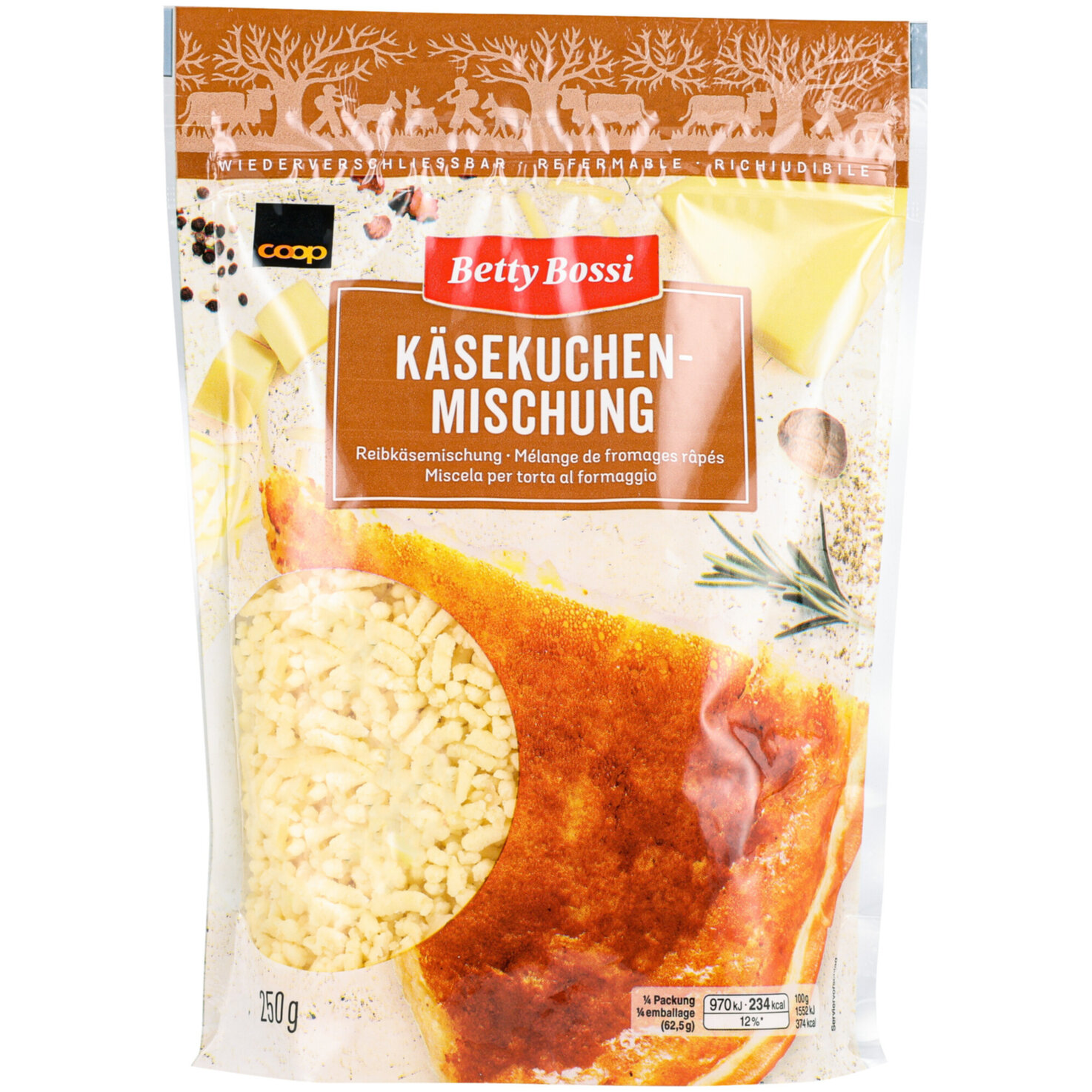 Betty Bossi Käsekuchenmischung