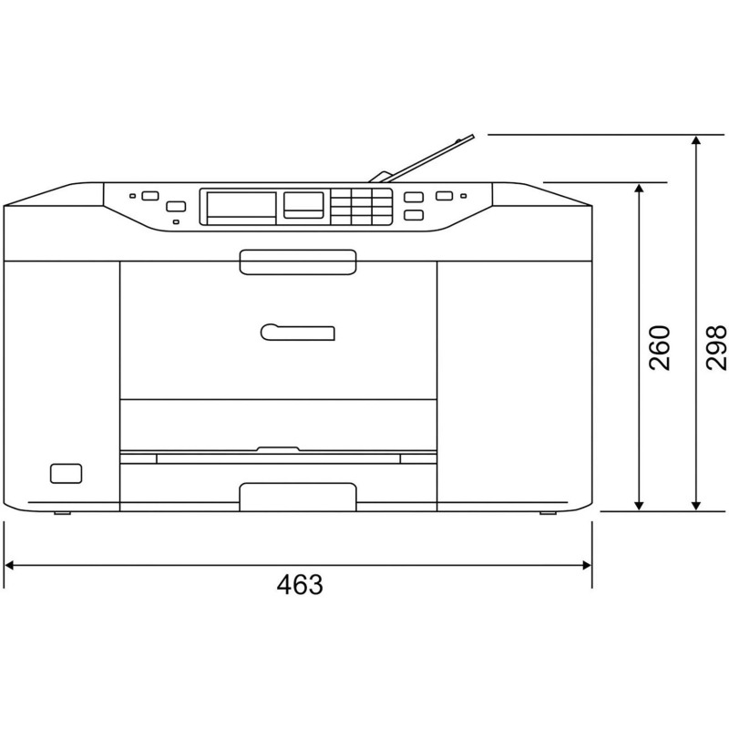 Canon Imprimante multifonction 4 en 1 Jet d'encre couleur MAXIFY MB2150
