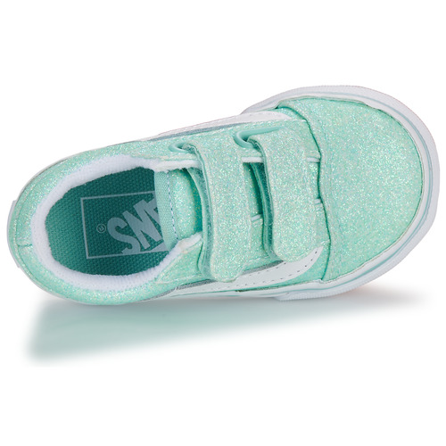 Vans - OLD SKOOL V - Bleu / Vert