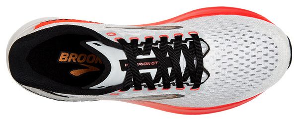 Chaussures Running Brooks Hyperion GTS Blanc Rouge Femme