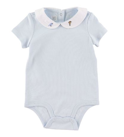 Polo Ralph Lauren Body k/ä - Babykollektion - Hellblau m. Vogel