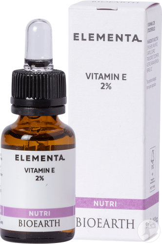 Bioearth Elementa Nutri Sérum Vitamine E 2% Flacon Compte-Gouttes 15ml