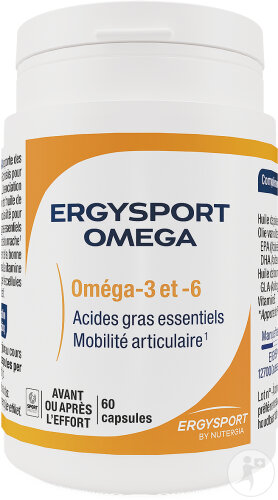 Ergysport Oméga-3 Et -6 60 Capsules