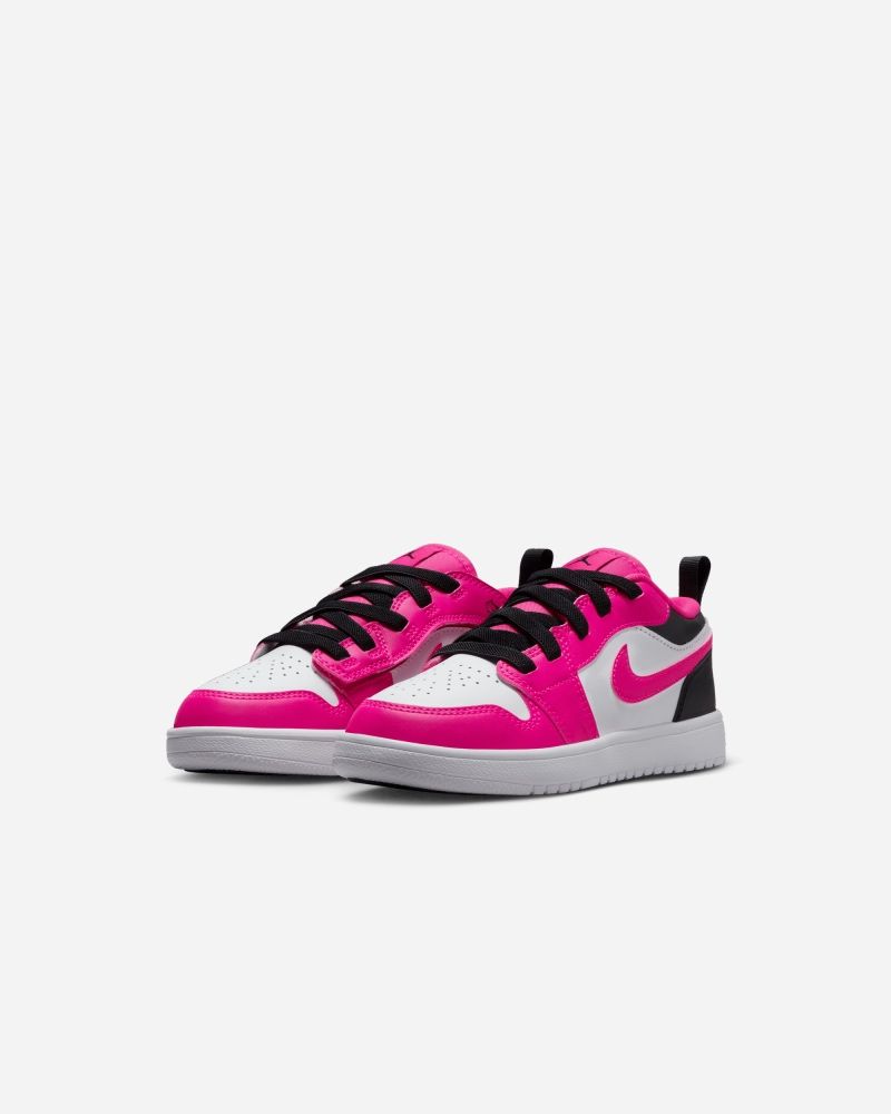 Chaussures Nike Air Jordan 1 Low Alt Blanc & Rose pour enfant